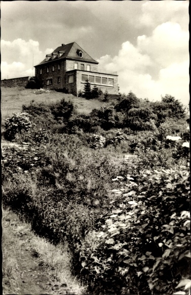 Ak Wetteldorf Schönecken in der Eifel, Hotel Burgfrieden