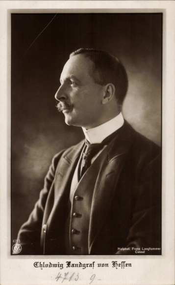 PC Landgrave Clodwig of Hesse, portrait, NPG 4713