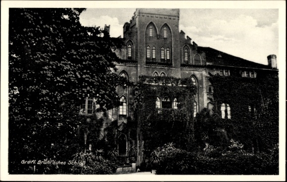 Postcard Seifersdorf Wachau Saxony, Count Brühl's Castle