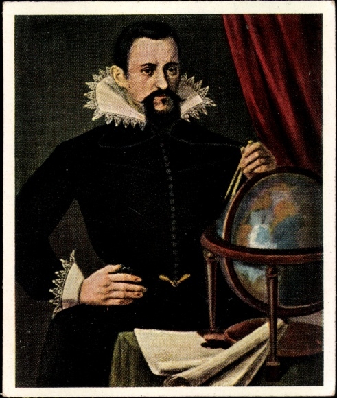Collection picture The greats of world history Group 2 No. 44, Johannes Kepler, astronomer