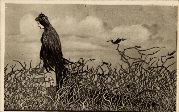 The artist Postcard Jozsef, W., Hungary has been following her thorny path for a thousand years