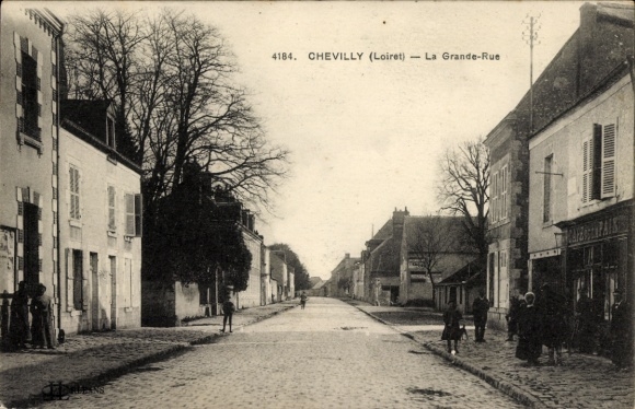CPA Chevilly Loiret, Grande Rue