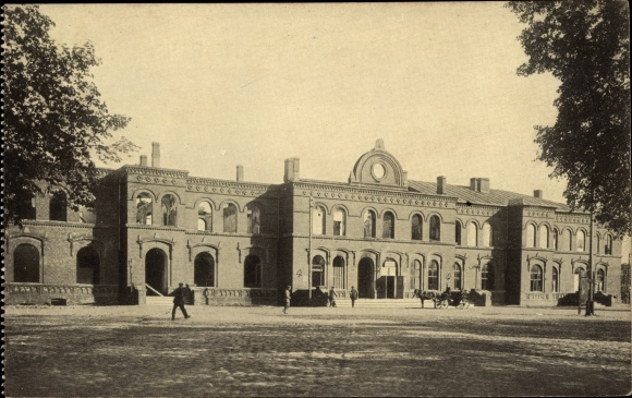 Ak Jelgava Mitau Letland, treinstation