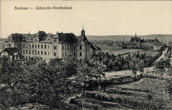 Ak Heidenau in Sachsen, Johanniter Krankenhaus
