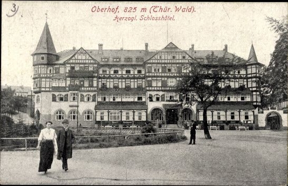 10 alte Ak Oberhof, diverse Ansichten