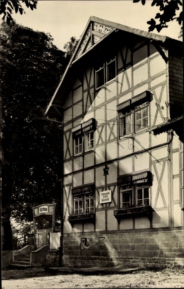 PC Rastenberg in Thuringia, Kurhaus, FDGB contract home
