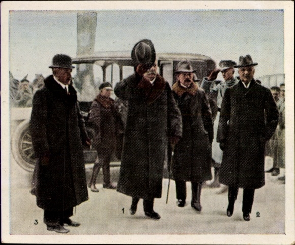 Collector's picture The post-war period No. 23 November 1919 Hindenburg, parliamentary committee of inquiry