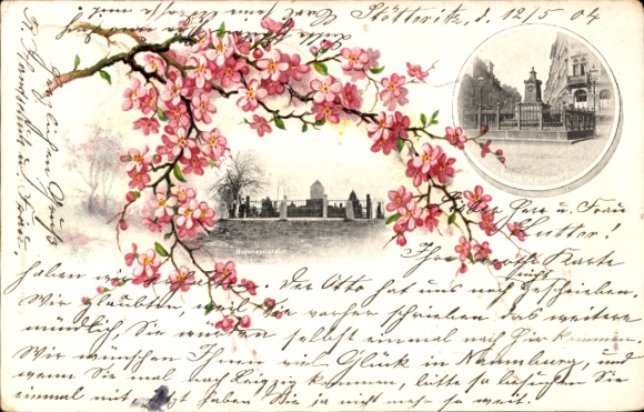 Ak Naumburg an der Saale, Hopsternstein; Stattrite, d. 12/5 04.