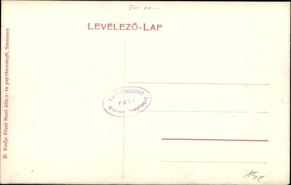 Postcard Szentes Hungary, Vasutallomas