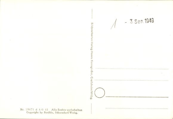 Postcard Breitenbrunn Swabia Unterallgäu, aerial photograph