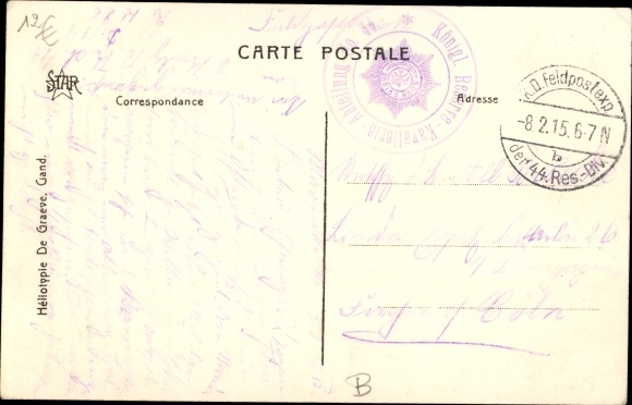 Postcard Oostende Ostend West Flanders, Le Depart de la Malle a Turbines Princesse Elisabeth