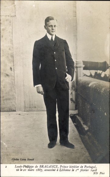 PC Luís Filipe, Prince of Portugal, portrait