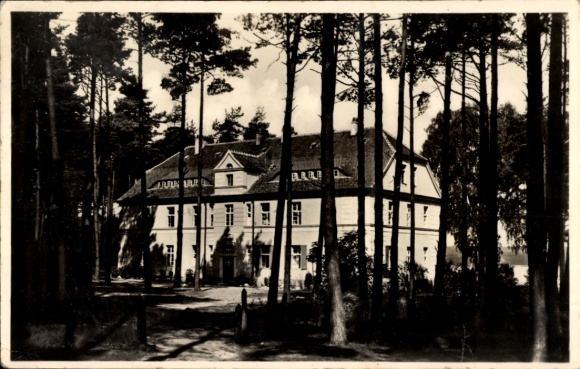 Postcard Altenhof Schorfheide am Werbellinsee, youth hostel