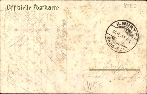 Artist PC Hoffmann, Adolf Oscar, Nuremberg, 8th German Singers&#39; Festival 1912
