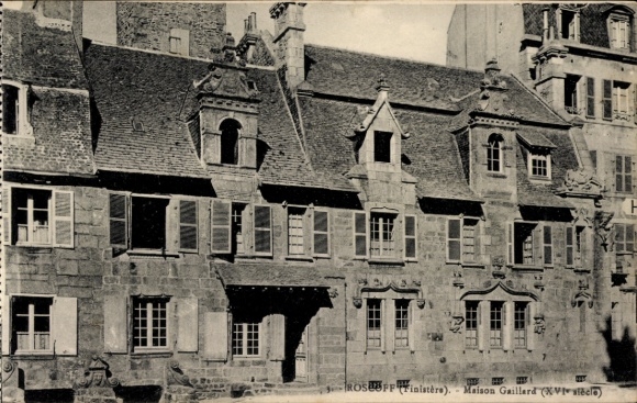 Postcard Roscoff Finistère, Maison Gaillard