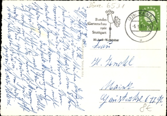 Postcard Dörrebach in the Hunsrück, Maria-Wald recreation center