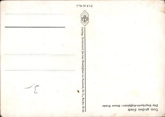 Artist Postcard Engelhardt Kyffhäuser, Otto, Farmer Demke, Portrait, From the Great Trek, VDA P1 R30 No. 3