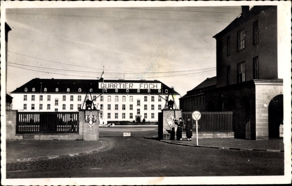 PC Wittlich Rhineland Palatinate, Quartier Foch, French barracks