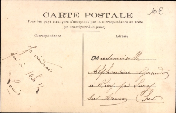 KP Argenton sur Creuse Indre, historyczny widok na Place d'Armes, budynki i ulice, ludzie