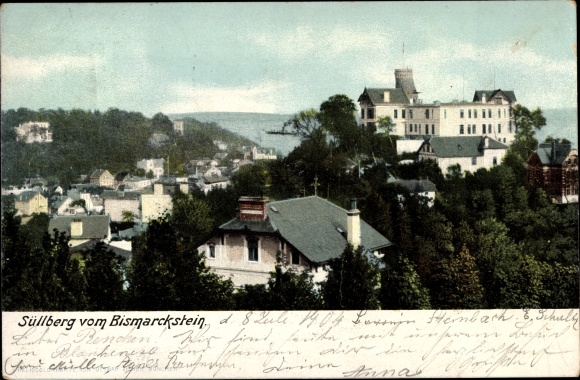 PC Hamburg Altona Blankenese, Süllberg vom Bismarckstein, Ottmar Zieher 2921