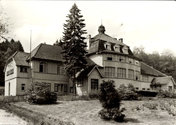 Ak Benneckenstein Oberharz, FDGB recreatiehuis Har-haus, foto: Karpf, Oelsnitz (Erzgeb.)