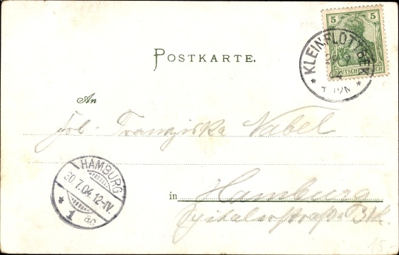 Chromo-Litho Hamburg Altona Nienstedten, Elbschloss brewery