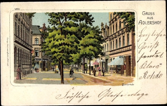 Chromo-Litho Berlin Treptow Adlershof, Bismackstrasse