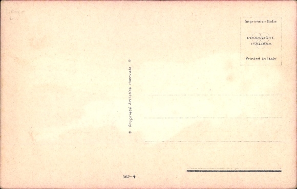 Artist Postcard Bompard, Sergio, Lovers