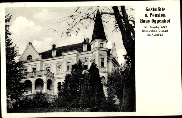 KP Diedorf Schwaben, Gaststätte Haus Oggenhof