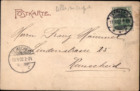 Postcard Iserlohn in the Märkisches Kreis, Dechen cave, interior view, royal hall, dwarf, organ grotto