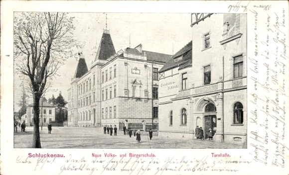 KP Šluknov Region Schluckenau Ústí nad Labem, Nowa Szkoła Podstawowa i Obywatelska, Sala Gimnastyczna, Ludzie na