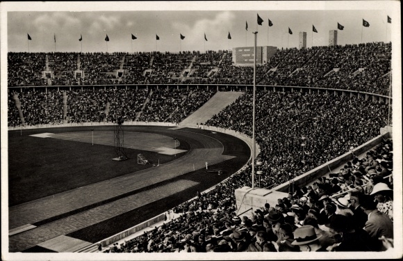 PC Berlin, Olympic Games 1936, Reichssportfeld, Deutsche Kampfbahn, Olympiastadion