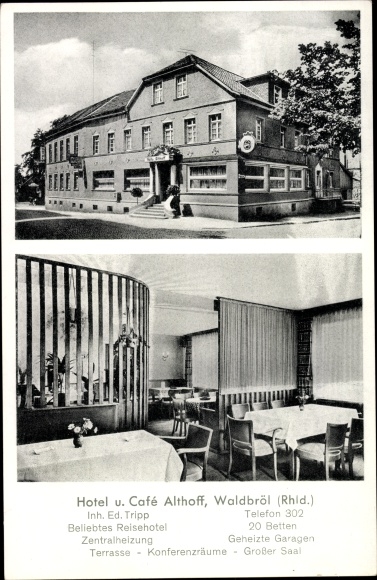 PC Waldbröl North Rhine Westphalia, Hotel Althoff