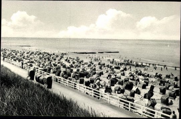 10 alte Ak Westerland auf Sylt, diverse Ansichten