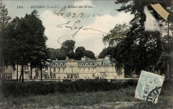 Ak Juvisy, Hotel de Ville