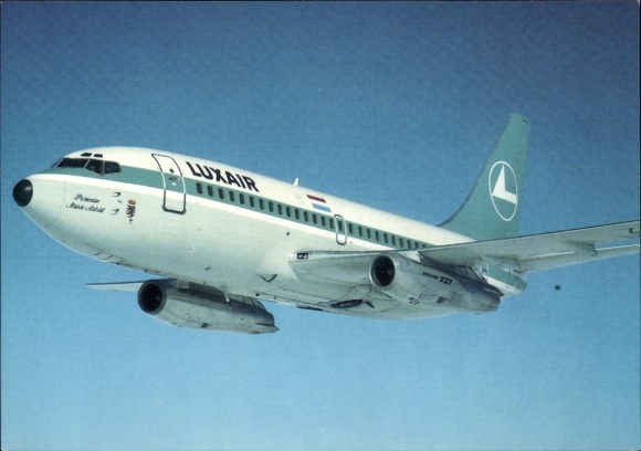 Ak Passagierflugzeug Luxair, Boeing 737/200