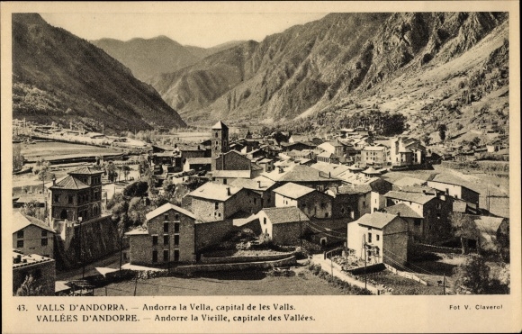 KP Andorra la Vella Andora, stolica Valls