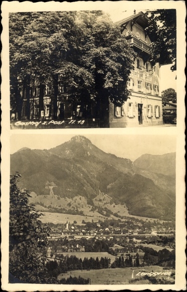 PC Lenggries in Upper Bavaria, Gasthof Zur Post, general view