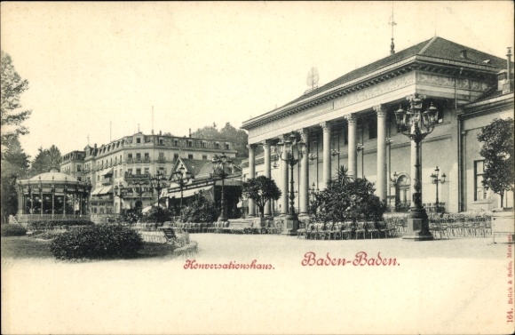 Ak Baden Baden, Konversationshaus