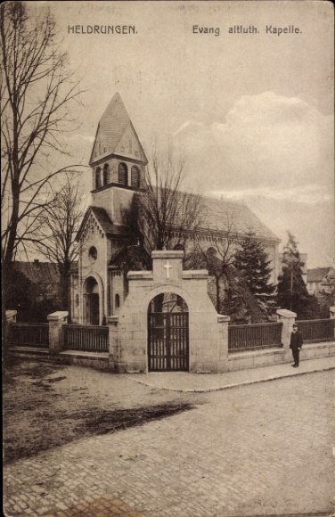Ak Heldrungen in Thüringen, Kapelle