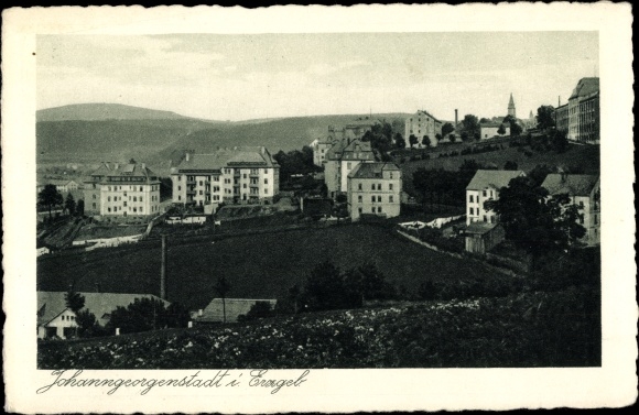 PC Johanngeorgenstadt in the Ore Mountains, partial view