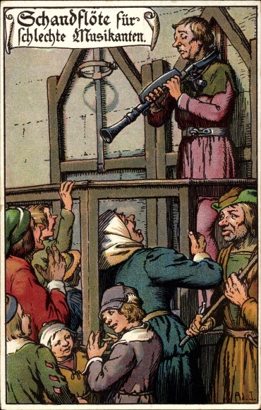 Artist Chromo-Litho Jodolfi, Whistle for Bad Musicians