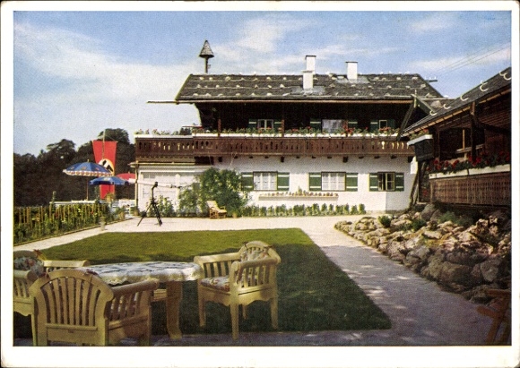 Ak Obersalzberg Berchtesgaden, Haus Wachenfeld, Landhaus des Reichskanzlers