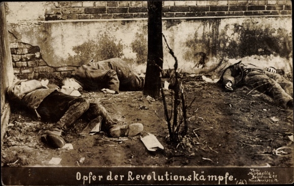 KP Berlin Mitte, walki marcowe 1919, walki uliczne, strajk generalny, ofiary śmiertelne, zwłoki