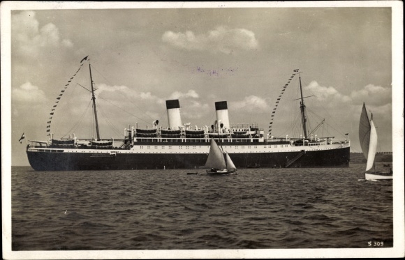 Ak Motorschip met dubbele schroef Monte Olivia, HSDG