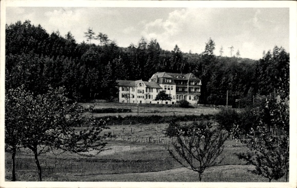 Postcard Hohegrete Pracht in the Westerwald, recreation home, forest