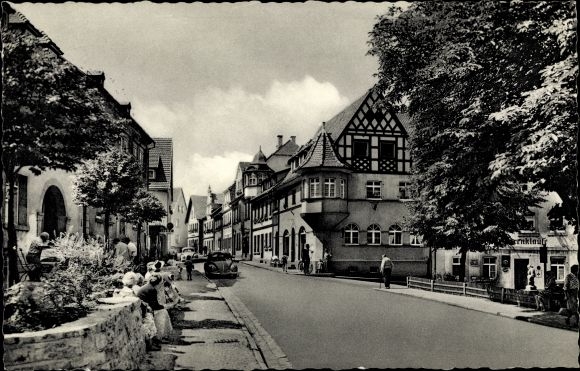 PC Wirsberg in the Fichtelgebirge, main street