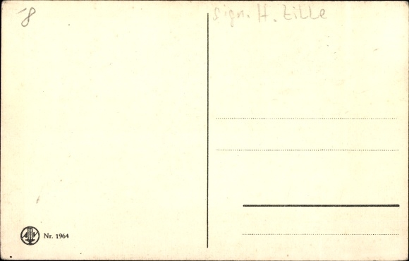 Artist Postcard Zille, Heinrich, Nee, Frau Maier, I've stopped all that snoring from my husband