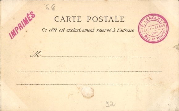 CPA Saint-Cloud Hauts-de-Seine, Quarter d'Infanterie