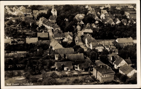 Ansichtkaart Bad Essen in Nedersaksen, uitzicht op de stad, luchtfoto